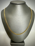 Miami Cuban Link Chain 4.5mm 14K 130CU