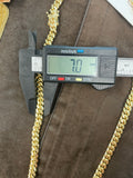 Miami Cuban Link Chain 7mm 26" 14K